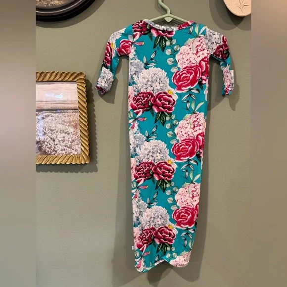 POSH PEANUT 0-3 month zip bottom sleeper; bamboo baby clothes; bamboo sleeper - Picture 11 of 13